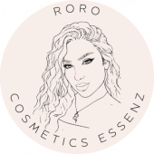 pink minimal beauty organic cosmetics circle logo